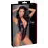 Cottelli - body de malla con cremallera (negro) - M