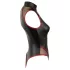 Cottelli - body de malla con cremallera (negro) - M