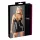 Cottelli - Vestido brillante con cordones - negro - XL