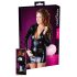 Cottelli - Minivestido negro brillante de manga larga - L