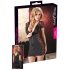 Cottelli - Vestido encaje con lazo (negro) - XL