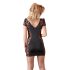 Cottelli - Vestido encaje con lazo (negro) - XL