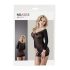 NO:XQSE - Body de manga larga transparente - negro - talla S-L