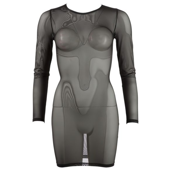Cottelli - vestido transparente - negro - M
