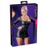 Cottelli - vestido fiesta negro con cremallera de strass - XL