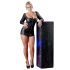 Cottelli - vestido fiesta negro con cremallera de strass - XL