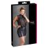 Cottelli Talla Grande - vestido de gasa brillante (negro) - 3XL