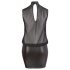 Cottelli Talla Grande - vestido de gasa brillante (negro) - 3XL