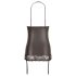 Fina Abierta - Mini vestido brillo audaz (negro) - XL