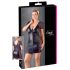 Cottelli Plus Talla - Vestido con encaje y lazo (negro) - 2XL
