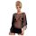 Obsessive Punker - Vestido mini transparente y tanga (negro)