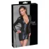 Cottelli Bondage - Vestido efecto brillante con ataduras - negro - L