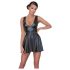 Cottelli - Vestido plisado con cinturón (negro) - L