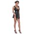 Cottelli - Vestido plisado con cinturón (negro) - L