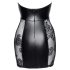 Noir - Minivestido Ajustado con Cordones (Negro) - M