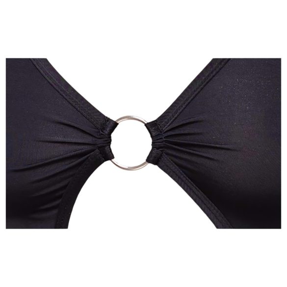 Cottelli Party - vestido asimétrico con argolla - negro - M