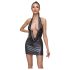 Fiesta Cottelli - vestido halter (plata) - L
