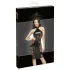 Noir - vestido brillante de cuello halter (negro) - L