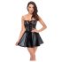 Noir - minivestido brillante con encaje - negro - L