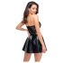 Noir - minivestido brillante con encaje - negro - L