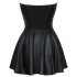 Cottelli - minivestido brillante con falda plisada - negro - L