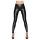 Noir - Leggings largos y brillantes (negro) - L