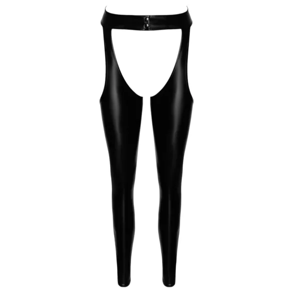 Noir - medias brillantes tipo chaps - negro