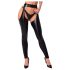 Noir - medias brillantes estilo chaps (negro) - L