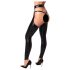 Noir - medias brillantes estilo chaps (negro) - L