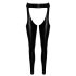 Noir - medias brillantes estilo chaps (negro) - L
