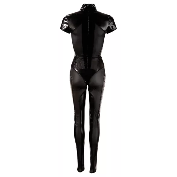 Cottelli - Body manga corta brillante - negro - M