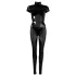 Cottelli - Body manga corta brillante - negro - L