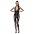 Cottelli Party - mono con corsé y cuello halter (negro) - XL