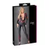 Cottelli - mono efecto cuero con cremallera - negro - L