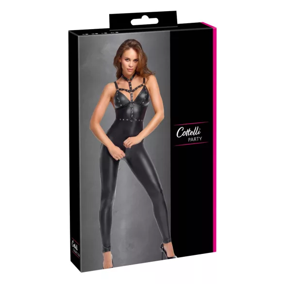 Cottelli - mono mate con pechera desmontable (negro) - M
