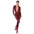 Noir Kink Royal - body de red transparente - color rojo - L