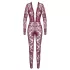 Noir Kink Royal - body de red transparente - color rojo - L