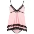 Cottelli - Babydoll - Encaje con volantes - Transparente - L