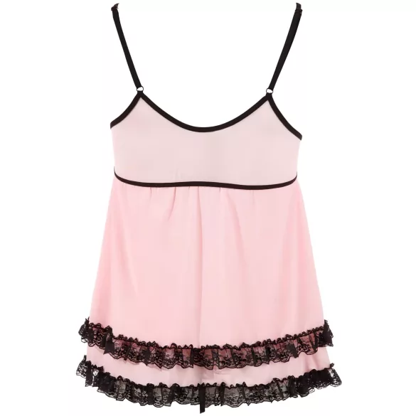 Cottelli - Babydoll - Encaje con volantes - Transparente - XL