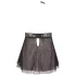 Cottelli Plus Size - babydoll de encaje - talla grande - negro - 2XL