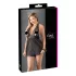 Cottelli Plus Size - babydoll de encaje - talla grande - negro - 3XL