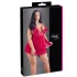 Cottelli Plus Size - babydoll encaje translúcido - rojo