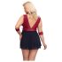 Cottelli Bondage Talla Grande - babydoll (rojo) - 3XL