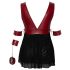 Cottelli Bondage Talla Grande - babydoll (rojo) - 3XL