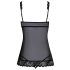 Babydoll Abierto Besable - Negro