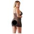 Cottelli Talla Grande - camisón transparente de encaje (negro) - 3XL