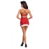 Cottelli - minivestido navideño (rojo) - L/XL