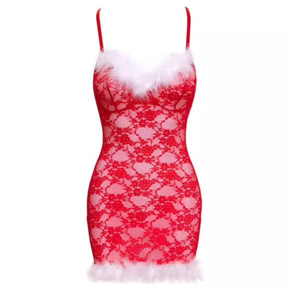 Cottelli - minivestido navideño (rojo) - L/XL