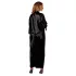 Cottelli - Bata satén mujer - negro - L/XL