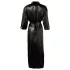 Cottelli - Bata satén mujer - negro - L/XL